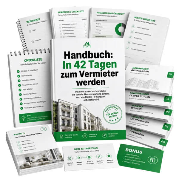 Handbuch: In 42 Tagen zum Vermieter werden